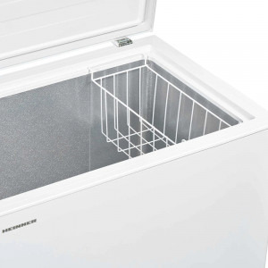 Heinner HCF-H205F+, 198 L, Clasa F, Control mecanic, Alb