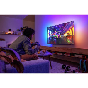 Philips The One Smart TV Android 43PUS8507/12 Seria PUS8507/12 108cm argintiu 4K UHD HDR Ambilight cu 3 laturi