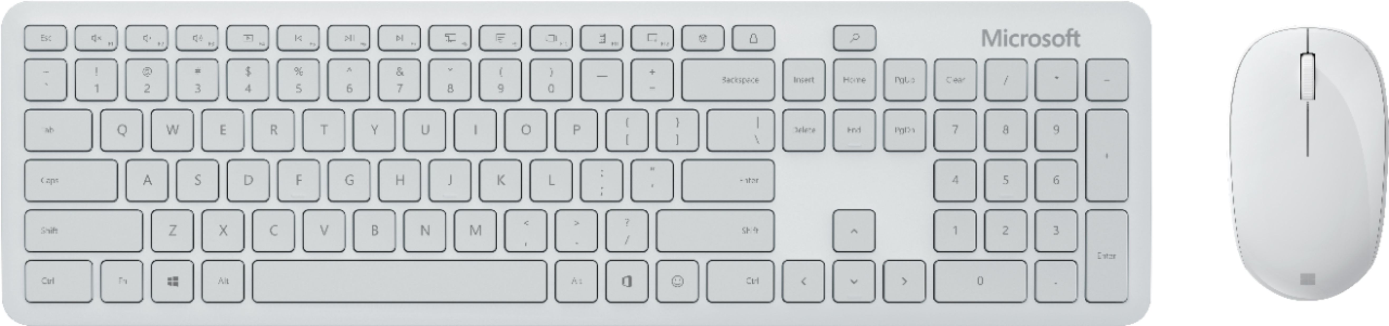Kit periferice Microsoft Kit Bluetooth Desktop Glacier