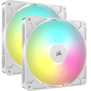 Corsair RS Series RS140 ARGB 140mm Two Pack White