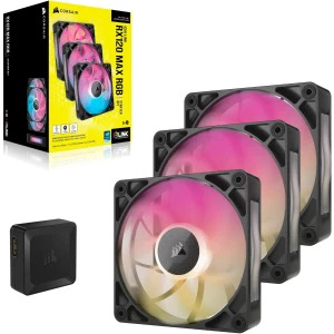 Corsair CUE LINK RX120 Max RGB Starter Kit 120mm Black