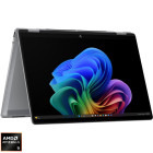 Laptop HP 14'' OmniBook X Flip 2-in-1 14-fk0024nn, 1920 x 1200 IPS Touch, Procesor AMD Ryzen™ AI 5 340 (16M Cache, up to 4.8 GHz), 16GB LPDDR5X, 1TB SSD, AMD Radeon 840M, Win 11 Home, Meteor Silver
