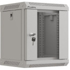 Lanberg WF11-3306-10S 6U, Wall mount, 300 mm, Glass door, Gri