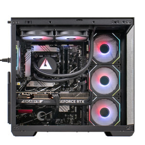 Gaming DRAGON Epic Elite, AMD Ryzen 5 9600X 3.9GHz, 32GB DDR5, 2TB SSD, RTX 5070 12GB GDDR7, Iluminare RGB