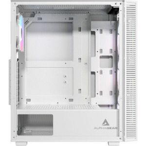 Gaming ZMEU Legendar Elite Alb, Intel i5-12400F 2.5GHz, 32GB DDR4, 1TB SSD, RTX 5060 8GB GDDR7, Iluminare RGB