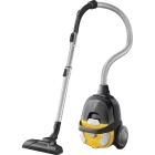 Aspirator Electrolux CompactGo Cyclonic ECGC21-2Y, fara sac, 600W, 0.9L, Negru/Galben