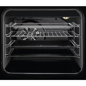 Electrolux LKK664220K, Mixt, 4 arzatoare, Sistem de siguranta, Aprindere integrata, Autocuratare catalitica, Timer, Grill, AirFry, Clasa A, 60 cm, Negru