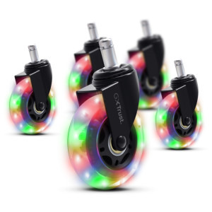 Trust GXT 701 LED Gel Five Wheels Pack Black