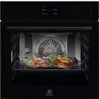 Cuptor incorporabil Electrolux LOA9S3XZ, Electric, 70 L, Autocuratare hidrolitica, SteamPro, CookSmart, Assisted Cooking, AI TasteAssist, My Electrolux Kitchen, Grill, Clasa A++, Negru