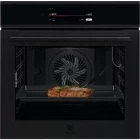Cuptor incorporabil Electrolux EOE9P3ST, Electric, 71 L, Autocuratare pirolitica, CookSmart, Assisted Cooking, AI TasteAssist, My Electrolux Kitchen, Grill, Clasa A++, Negru