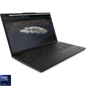 Lenovo 16'' ThinkPad P16s Gen 4, WUXGA IPS, Procesor Intel® Core™ Ultra 7 265H (24M Cache, up to 5.30 GHz), 64GB DDR5, 1TB SSD, RTX PRO 1000 Blackwell 8GB, Win 11 Pro, Black