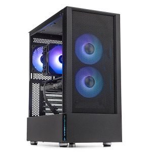 PC Gaming ZMEU Prime Esports Edition, AMD Ryzen 5 5600 3.5GHz, 16GB DDR4, 500GB SSD, RTX 5060 8GB GDDR7, Iluminare RGB