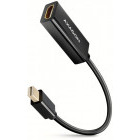 Adaptor AXAGON 1x Mini DisplayPort v1.2 Male - 1x HDMI v1.4b Female, 15cm, negru