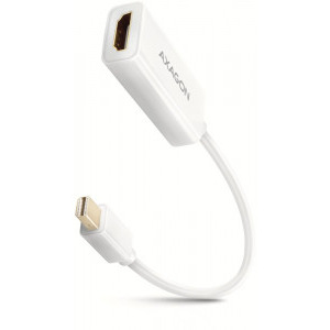 Adaptor AXAGON 1x Mini DisplayPort v1.2 Male - 1x HDMI v1.4b Female, 15cm, alb