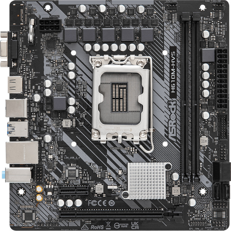 Placa de baza ASRock H610M-HVS