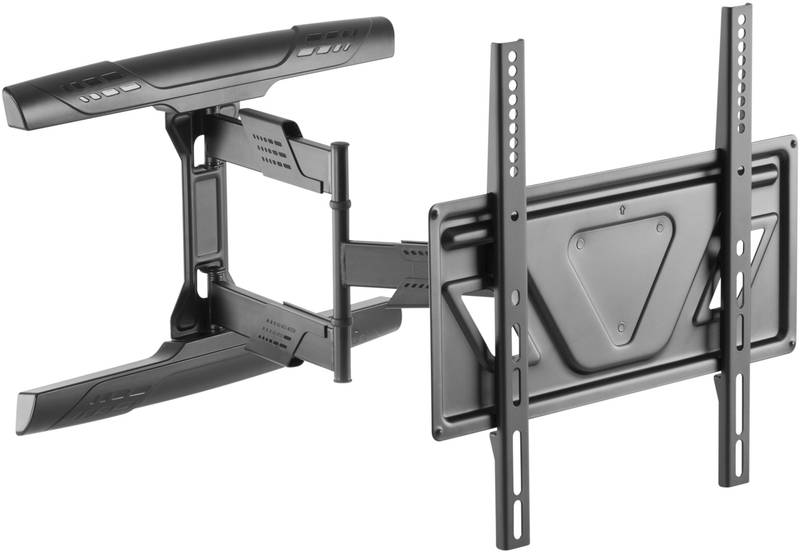 Suport TV / Monitor A+ LPA443D, reglabil, 32 - 55 inch, negru