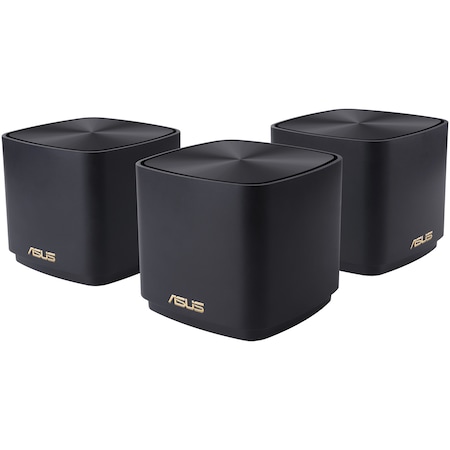 Router wireless ASUS Gigabit XD4 Negru Dual-Band Wi-Fi 6 3Pack