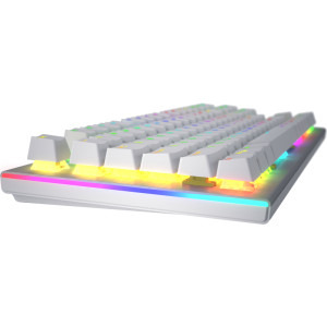 HATOR Gravity X TKL RGB White Aurum Orange Linear Rev. 2.0 Switch Mecanica