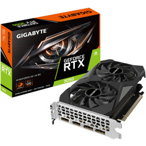 GIGABYTE GeForce RTX 3050 WINDFORCE OC V2 6GB GDDR6 96-bit