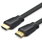 Cablu video Ugreen ED015 HDMI Male - HDMI Male, v1.4, Flat, 5 m, Negru