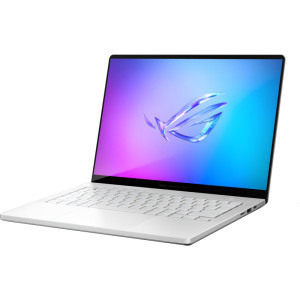 ASUS Gaming 14'' ROG Zephyrus G14 GA403WW, 3K OLED 120Hz, Procesor AMD Ryzen™ AI 9 HX 370 (24M Cache, up to 5.10 GHz), 64GB LPDDR5X, 2TB SSD, GeForce RTX 5080 16GB, No OS, Platinum White