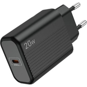 Lamtech LAM112716, 1x USB-C, Power Delivery 20W, Black