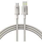 Cablu de date / adaptor Baseus Titanium, USB Male la USB-C Male, 100 W, 2 m, Gold