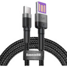 Cablu de date / adaptor Baseus Cafule HW, USB-C Male la USB Male, 40 W, 1 m, Black