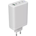 Incarcator retea Canyon OnCharge 140ACC, GaN, 3x USB-C, 1x USB, Power Delivery, 140W, White