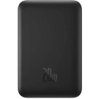 Baterie externa Baseus Magnetic Mini Wireless, 5000 mAh, 1x USB-C, 20 W, MagSafe, Black