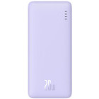 Baterie externa Baseus Airpow, 10000 mAh, 1x USB, 1x USB-C, 20 W, Purple