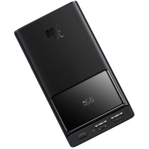 Baseus Star-Lord Digital, 10000 mAh, 2x USB, 1x USB-C, 30 W, Display, Black