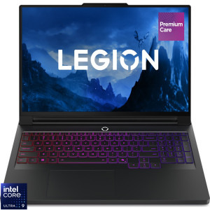 Laptop Lenovo Gaming 16 Legion Pro 7 16IAX10H, WQXGA OLED 240Hz G-Sync, Procesor Intel® Core™ Ultra 9 275HX (36M Cache, up to 5.40 GHz), 32GB DDR5 CSODIMM, 1TB SSD, GeForce RTX 5070 Ti 12GB, No OS, Eclipse Black, 3Yr Onsite Premium Care