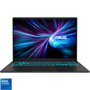 Laptop ASUS 16 V3607VH, WUXGA 144Hz, Procesor Intel® Core™ 7 240H (24M Cache, up to 5.20 GHz), 16GB DDR5, 1TB SSD, GeForce RTX 5050 8GB, No OS, Black