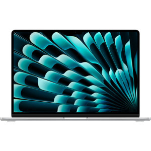 Laptop Apple 15.3 MacBook Air 15 with Liquid Retina, Apple M4 chip (10-core CPU), 24GB, 1TB SSD, Apple M4 10-core GPU, macOS, Silver, INT keyboard, 2025