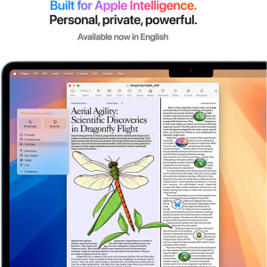 Apple 13.6'' MacBook Air 13 with Liquid Retina, Apple M4 chip (10-core CPU), 16GB, 512GB SSD, Apple M4 10-core GPU, macOS, Silver, US keyboard, 2025