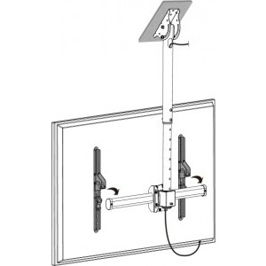 SBOX CPLB-9441, 32 - 55 inch, negru