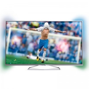 Philips Smart TV 40PFS6609/12 Seria PFS6609 102cm argintiu Full HD 3D Activ Ambilight include 2 perechi de ochelari 3D Activi