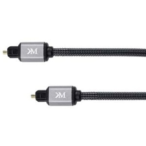 Kruger&Matz S/PDIF Optic Male - S/PDIF Optic Male, 2m, negru