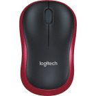 Mouse Logitech M185, Wireless, Red