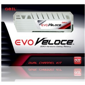 Geil Evo Veloce Frost White 16GB DDR3 2400MHz CL11 Dual Channel Kit