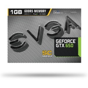EVGA GeForce GTX 650 SuperClocked 1GB GDDR5 128-bit