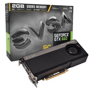 EVGA GeForce GTX 660 SuperClocked 2GB GDDR5 192-bit