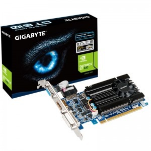 GIGABYTE GeForce GT 610 2GB DDR3 64-bit low profile