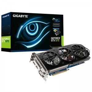 GIGABYTE GeForce GTX 670 OC WindForce 3X 4GB GDDR5 256-bit