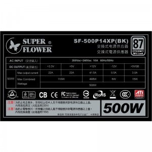 Super Flower SF-500P14XP(BK) 500W