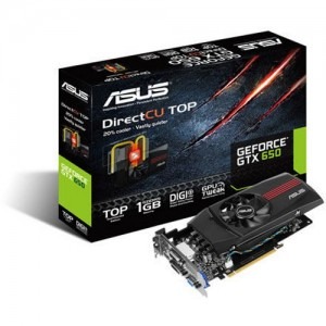 ASUS GeForce GTX 650 DirectCU Top 1GB GDDR5 128-bit