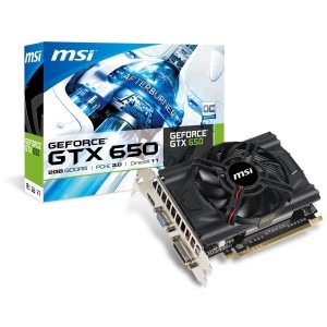 MSI GeForce GTX 650 OC 2GB GDDR5 128-bit