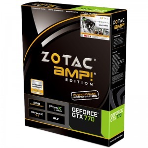 Zotac GeForce GTX 770 AMP! Edition Dual Silencer 2GB GDDR5 256-bit