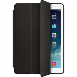 Apple Husa protectie tip Stand Smart Case Leather Black pentru iPad Air